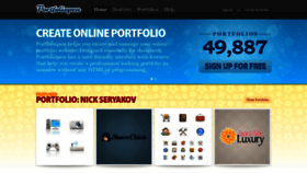 What Portfoliopen.com website looked like in 2020 (3 years ago)
