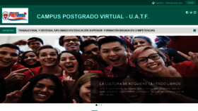 What Postgradovirtual.uatf.edu.bo website looked like in 2020 (3 years ago)