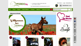 What Pferdo24.de website looked like in 2020 (3 years ago)