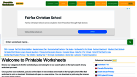 What Printableworksheets.in website looked like in 2020 (3 years ago)