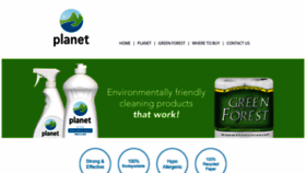 What Planetinc.com website looked like in 2020 (3 years ago)