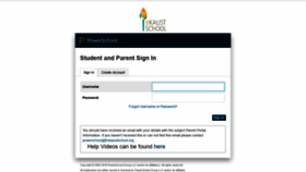 What Powerschool.kaust.edu.sa website looked like in 2020 (3 years ago)