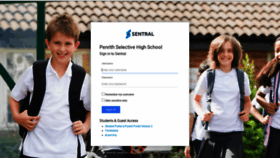 What Penrithhs.sentral.com.au website looked like in 2020 (3 years ago)