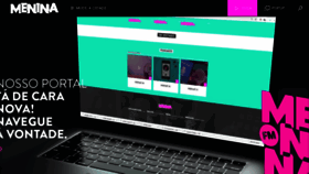 What Portalmenina.com.br website looked like in 2020 (3 years ago)