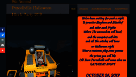 What Purcellvillehalloween.com website looked like in 2020 (3 years ago)