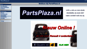 What Partsplaza.nl website looked like in 2020 (3 years ago)