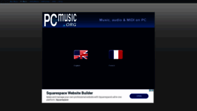 What Pcmusic.org website looked like in 2020 (3 years ago)