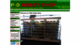 What Pdhobbyshop.com website looked like in 2020 (3 years ago)