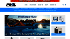 What Poolsupplyforless.com website looked like in 2020 (3 years ago)