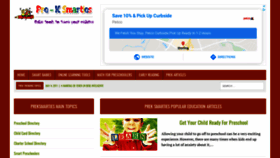 What Preksmarties.com website looked like in 2020 (3 years ago)