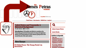 What Petras.lahaine.org website looked like in 2020 (3 years ago)