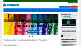 What Printwebmedia.nl website looked like in 2020 (3 years ago)