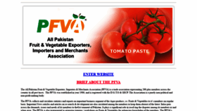 What Pfva.net website looked like in 2020 (3 years ago)