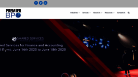 What Premierbpo.com website looked like in 2020 (3 years ago)