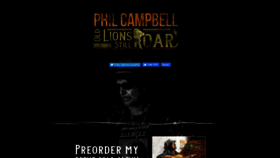 What Philcampbell.net website looked like in 2020 (3 years ago)