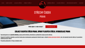 What Ploche-strechy-praha.cz website looked like in 2020 (3 years ago)