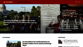 What Prensadigital.cl website looked like in 2020 (6 years ago)