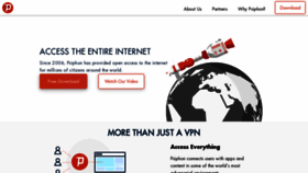 What Psiphon.ca website looked like in 2020 (3 years ago)