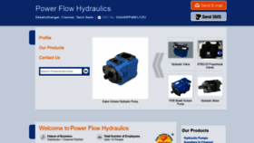 What Powerflowhydraulics.com website looked like in 2020 (3 years ago)