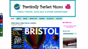 What Practicallyperfectmums.co.uk website looked like in 2020 (3 years ago)