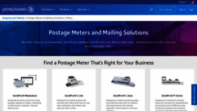 What Pitneybowessmallbusiness.com website looked like in 2020 (3 years ago)