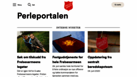 What Perleportalen.no website looked like in 2020 (3 years ago)