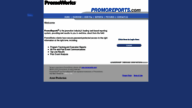 What Promoreports.com website looked like in 2020 (3 years ago)