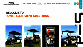 What Powerequipmentsolutions.com website looked like in 2020 (3 years ago)