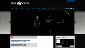 What Prowes.net website looked like in 2020 (3 years ago)