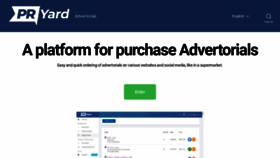 What Pryard.com website looked like in 2020 (3 years ago)