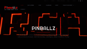 What Pinballz.com website looked like in 2020 (3 years ago)