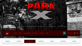 What Paraxradionetwork.com website looked like in 2020 (3 years ago)