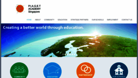 What Piagetacademy.org website looked like in 2020 (3 years ago)