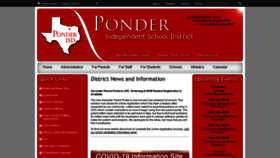 What Ponderisd.net website looked like in 2020 (3 years ago)