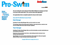 What Pro-swim.com website looked like in 2020 (3 years ago)