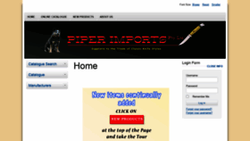 What Piperimports.com.au website looked like in 2020 (3 years ago)