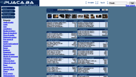 What Pijaca.ba website looked like in 2020 (3 years ago)