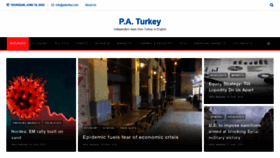 What Paturkey.com website looked like in 2020 (3 years ago)