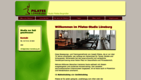 What Pilates-lueneburg.de website looked like in 2020 (3 years ago)