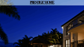 What Prestigehome.ch website looked like in 2020 (3 years ago)