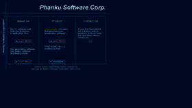 What Phanku.com website looked like in 2020 (3 years ago)