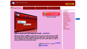 What Pdfworkshop.com website looked like in 2020 (3 years ago)