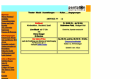 What Pentaton-kulturnetz.de website looked like in 2020 (5 years ago)