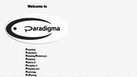 What Paradigma-publishing.com website looked like in 2020 (3 years ago)