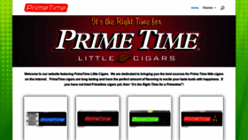 What Primetimecigars.com website looked like in 2020 (3 years ago)