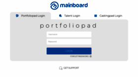 What Portfoliopad.com website looked like in 2020 (3 years ago)