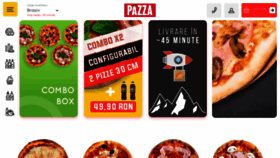 What Pizzapazza.ro website looked like in 2020 (5 years ago)