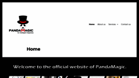What Pandamagic2u.com website looked like in 2020 (3 years ago)