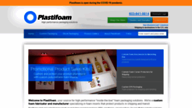 What Plastifoam.com website looked like in 2020 (3 years ago)