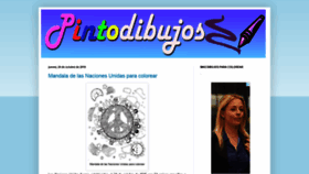 What Pintodibujos.com website looked like in 2020 (3 years ago)